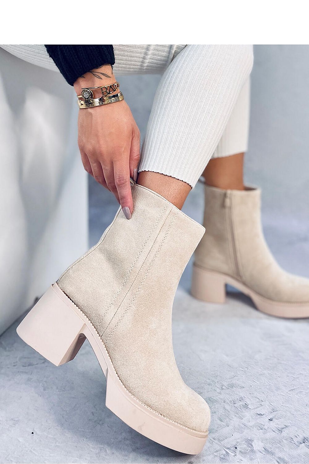 Heeled boots model 187369 Inello