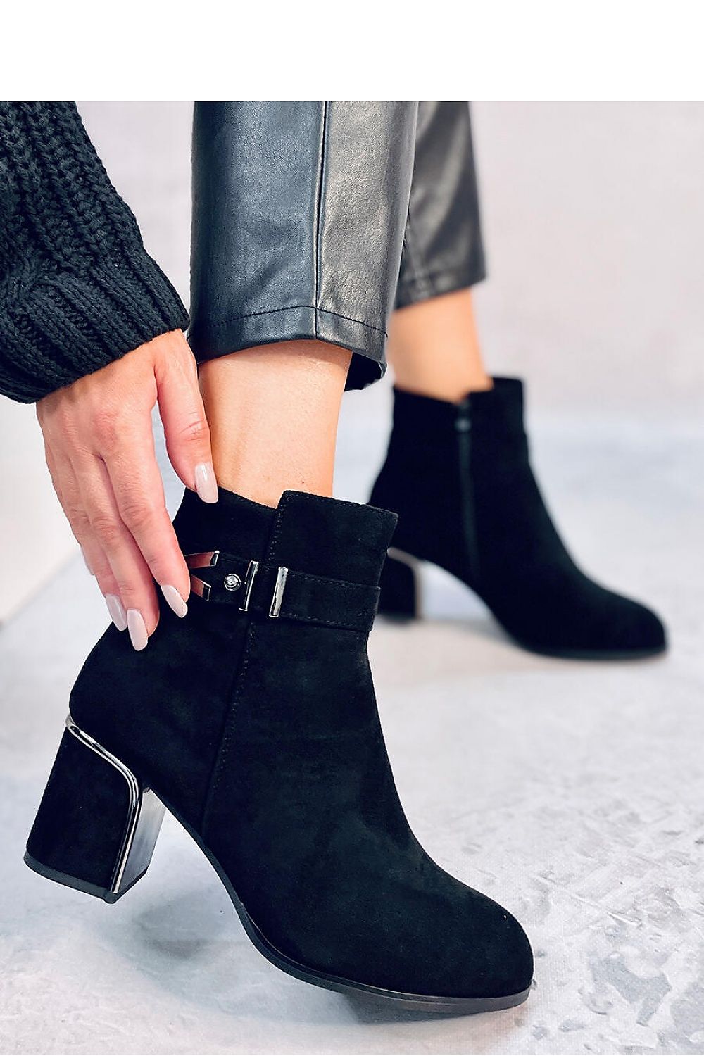 Heeled boots model 187394 Inello