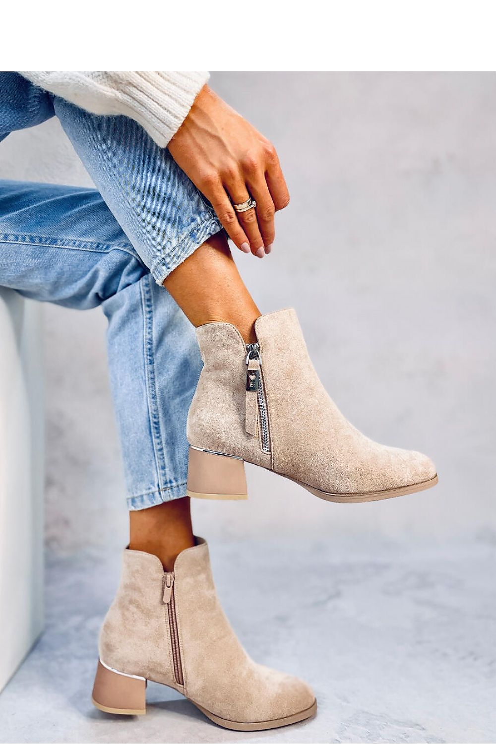 Heeled boots model 188464 Inello