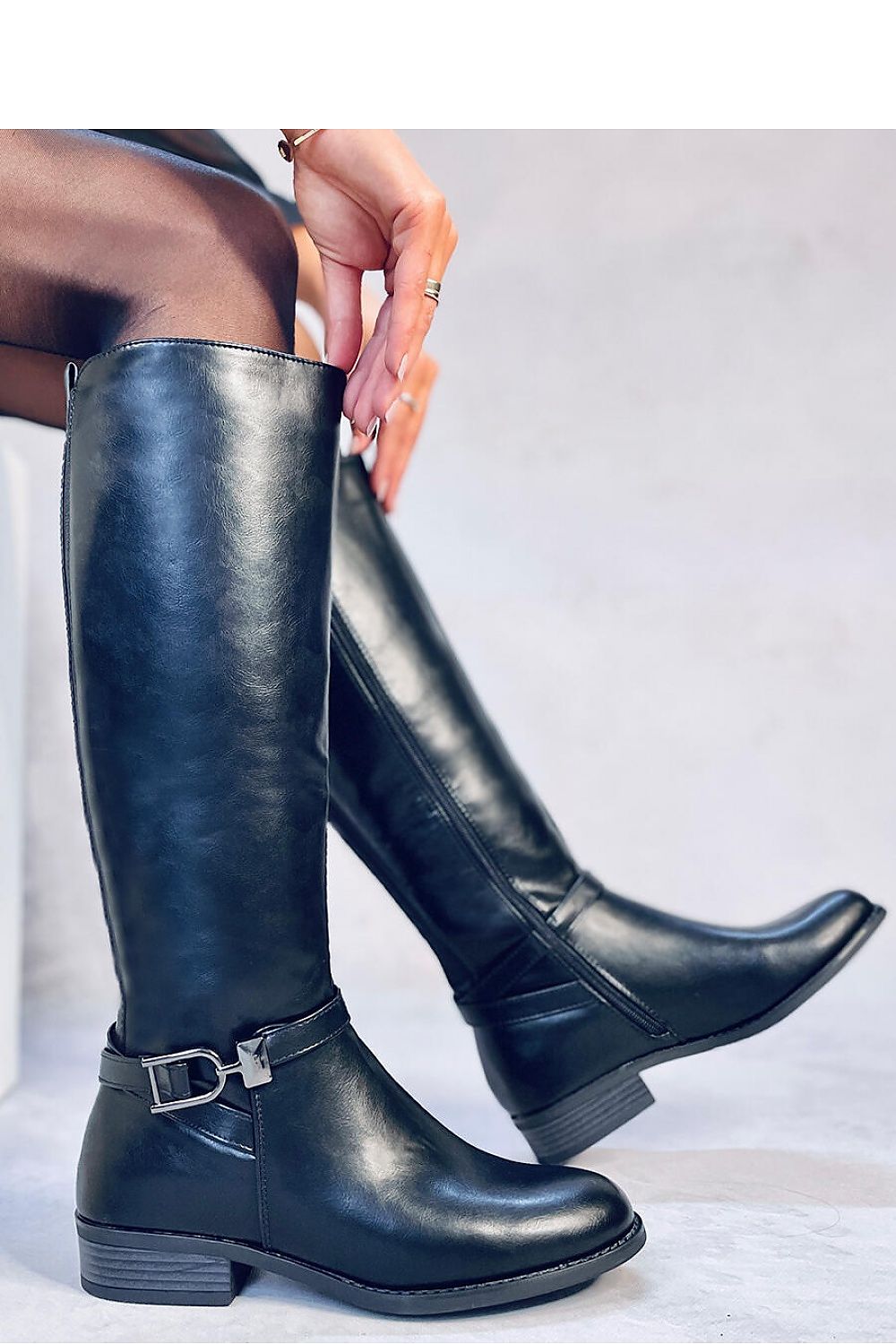 Officer boots model 188469 Inello