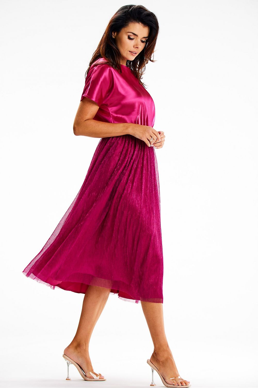 Robe de soirée model 189437 awama