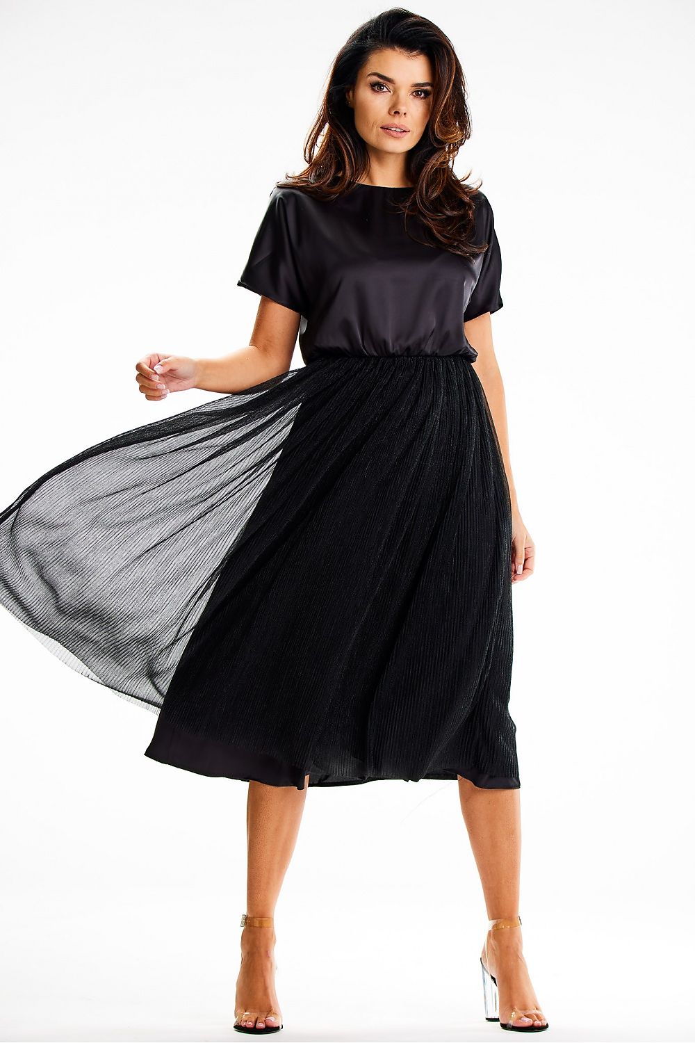 Robe de soirée model 189437 awama