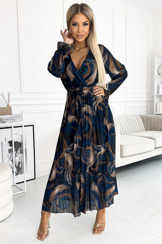 Robe de cocktail model 191404 Numoco