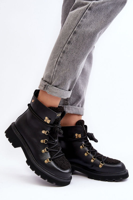 Step in style trapper boots