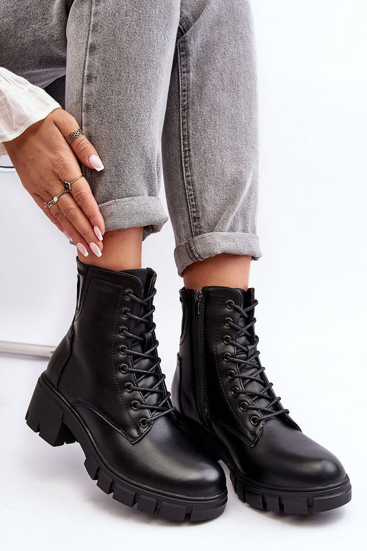 Step in style heeled boots