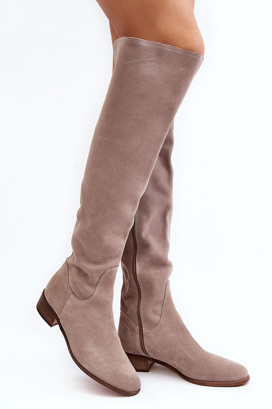 Step in style thigh-high boots