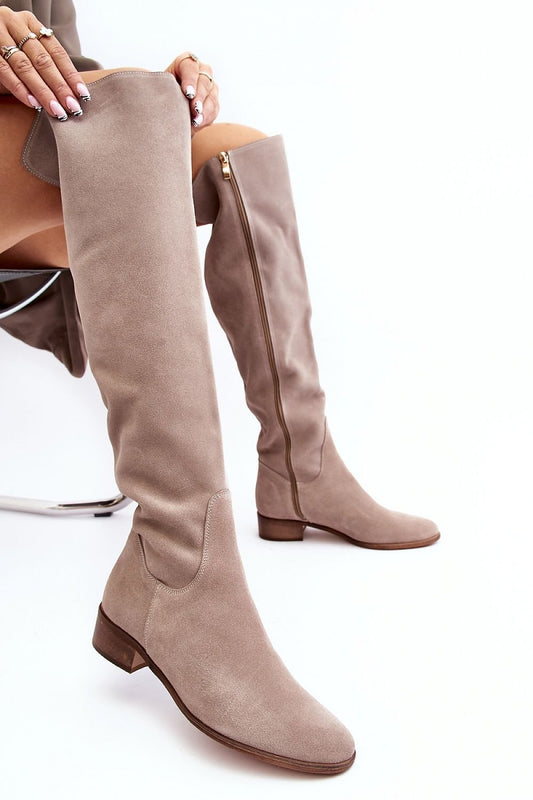 Step in style thigh-high boots