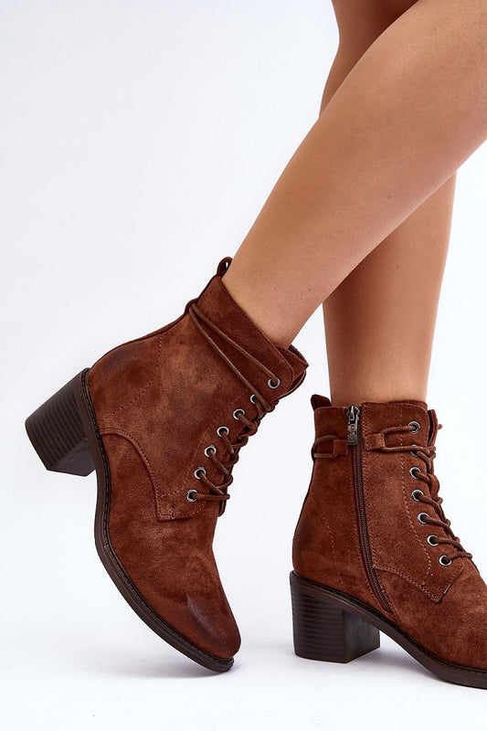 Step in style heeled boots