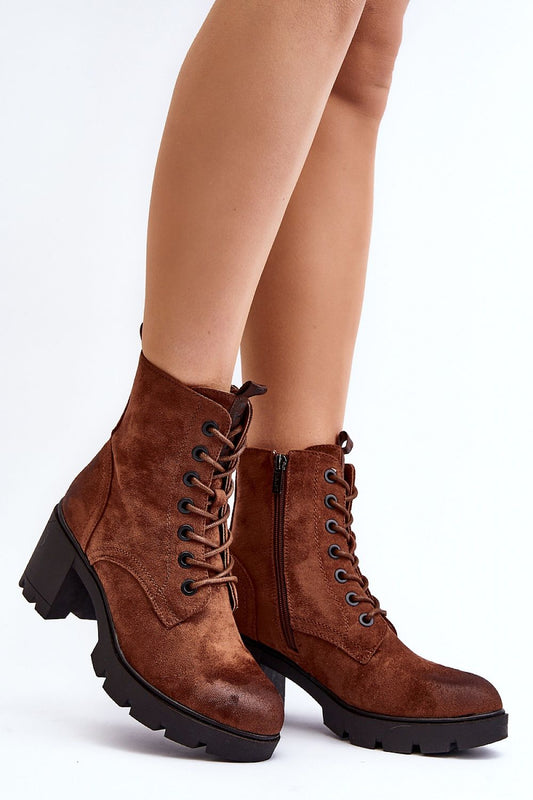 Step in style heeled boots