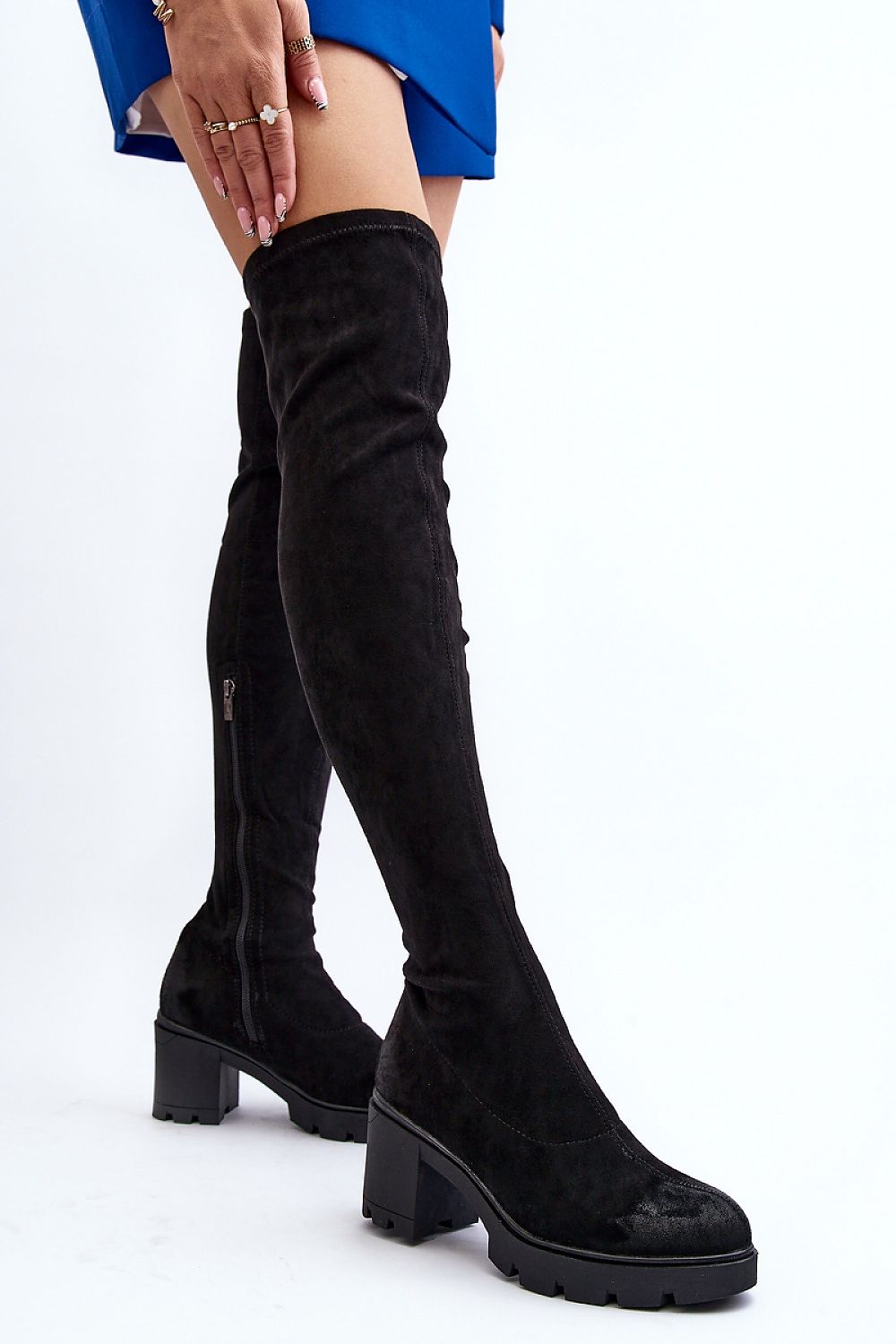 Step in style heeled boots