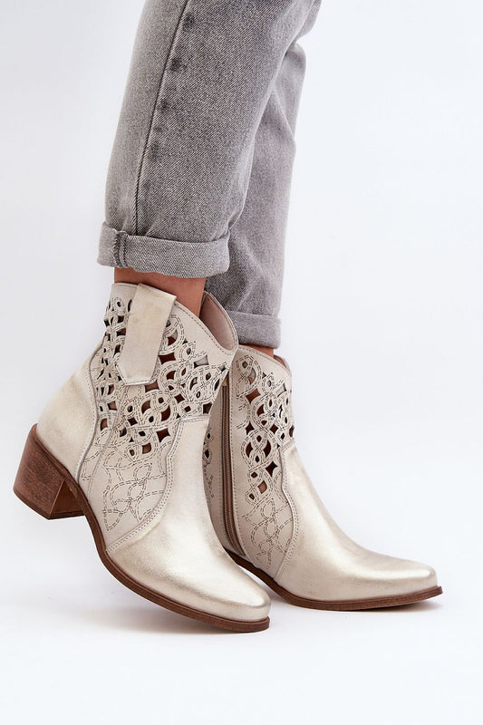 Step in style heeled boots
