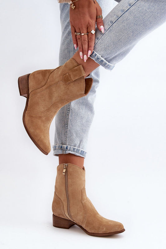 Step in style heeled boots