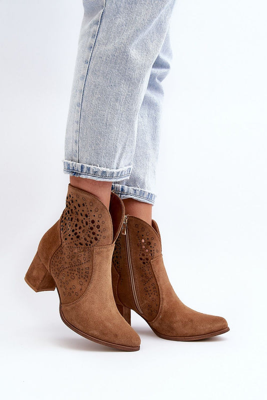 Step in style heeled boots