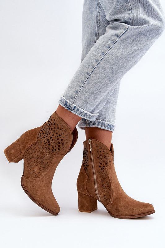 Step in style heeled boots