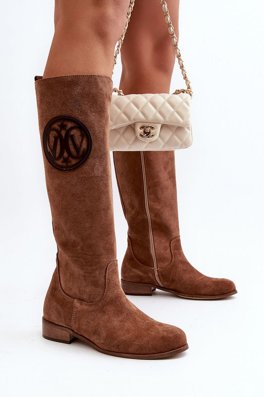 Step in style thigh-high boots