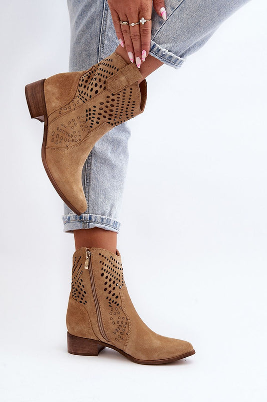Step in style heeled boots