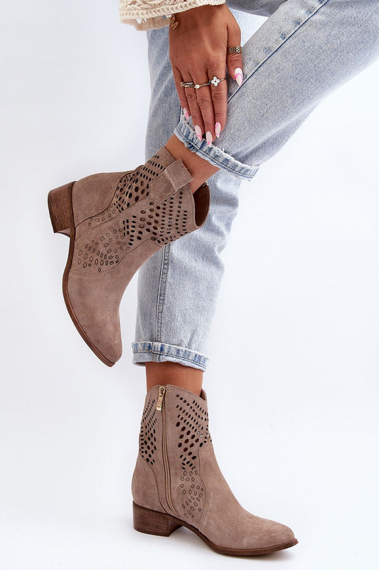 Step in style heeled boots