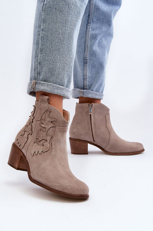 Step in style heeled boots