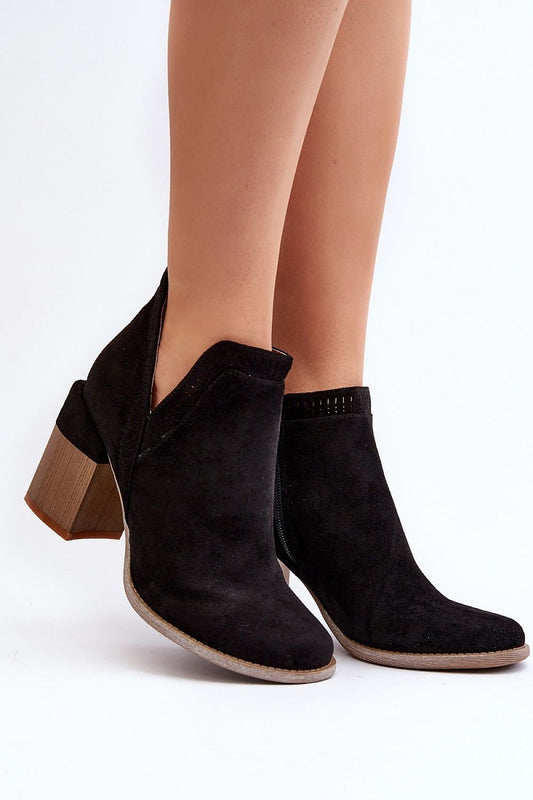Step in style heeled boots