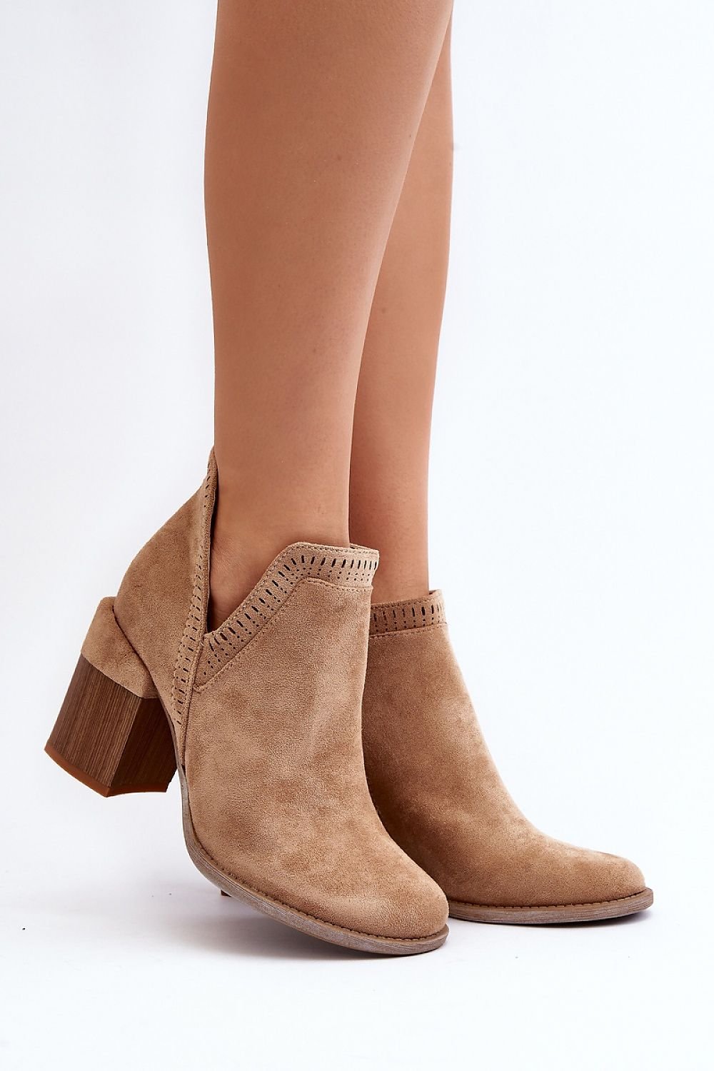 Step in style heeled boots