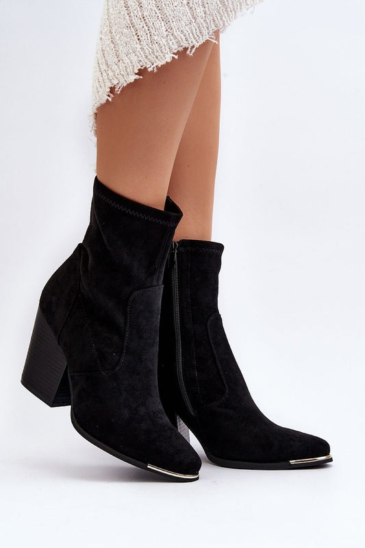 Step in style heeled boots