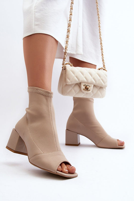 Step in style heeled boots