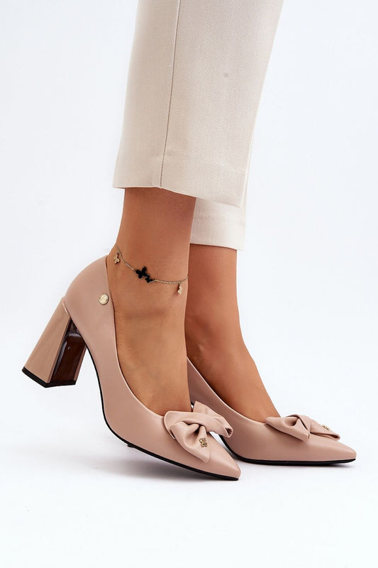 Escarpins talon large model 193389 Step in style