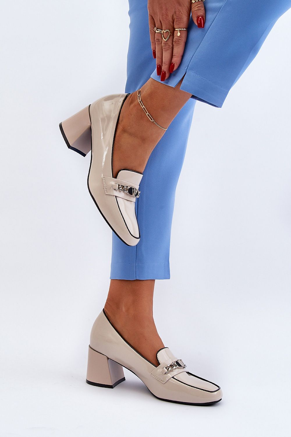 Escarpins talon large model 194172 Step in style