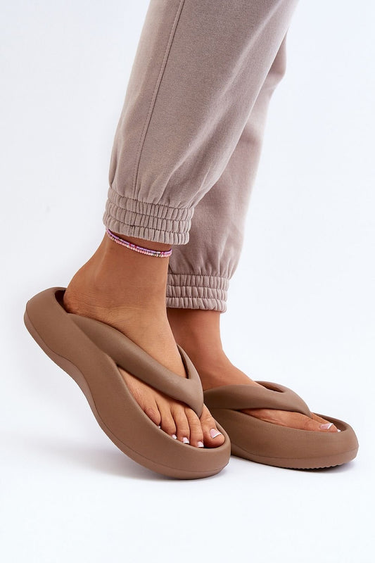Step in style flip-flops
