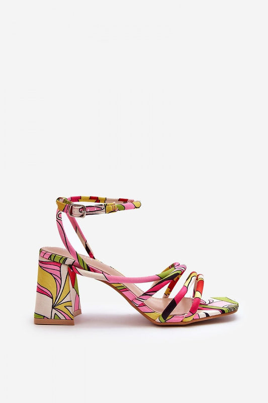 Step in style heeled sandals