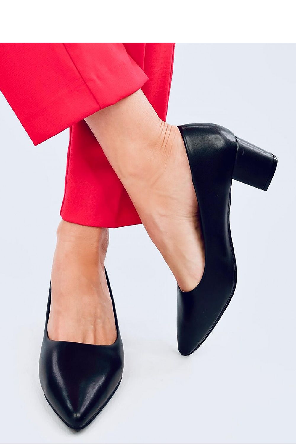 Escarpins talon large Inello
