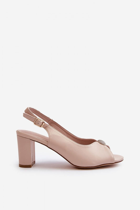 Step in style heeled sandals