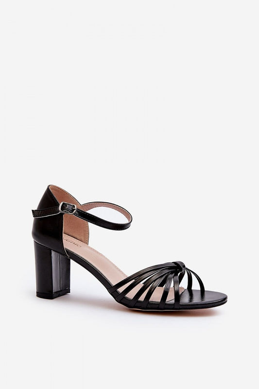 Step in style heeled sandals