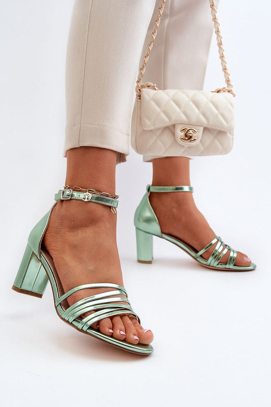 Step in style heeled sandals