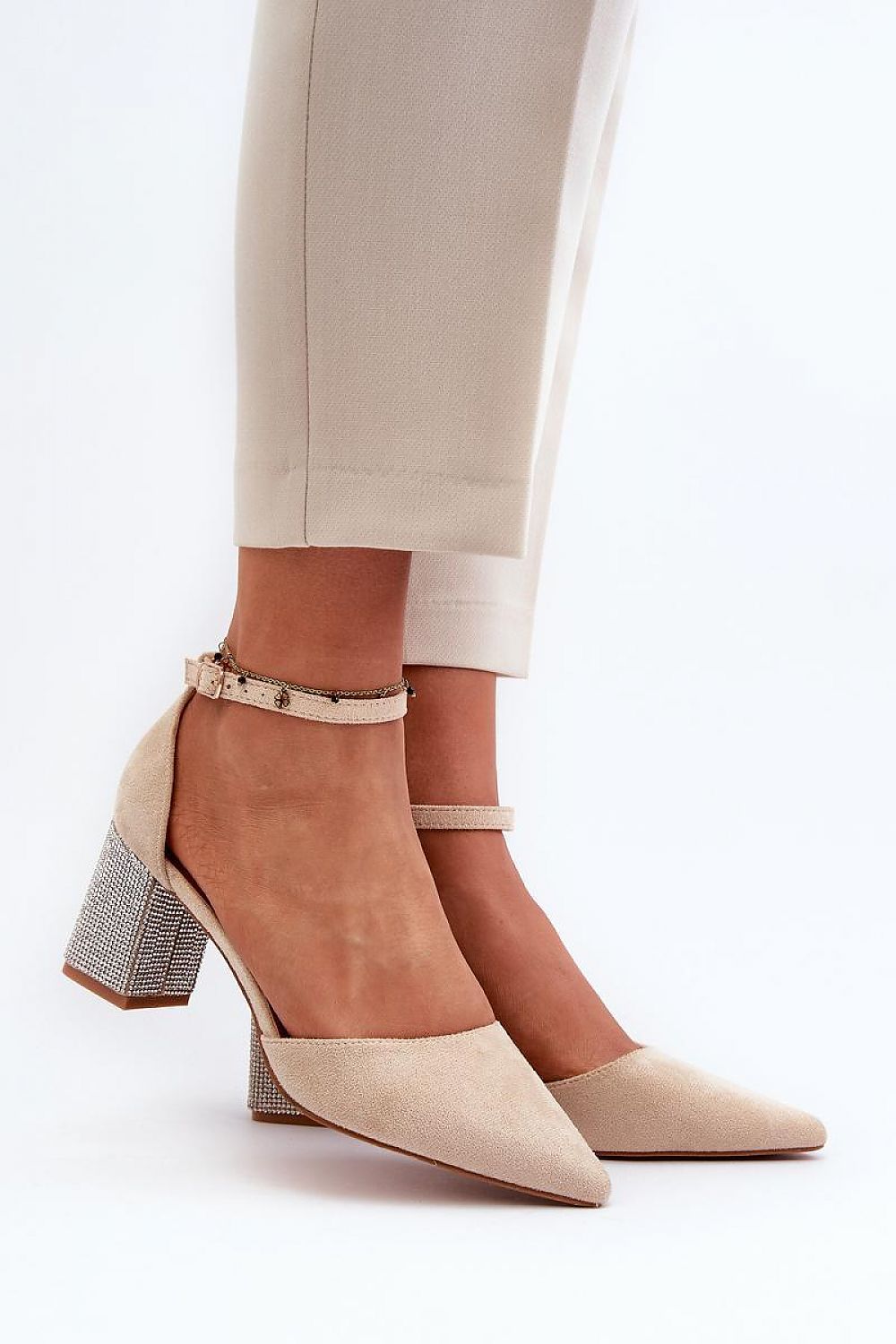 Escarpins talon large model 195732 Step in style