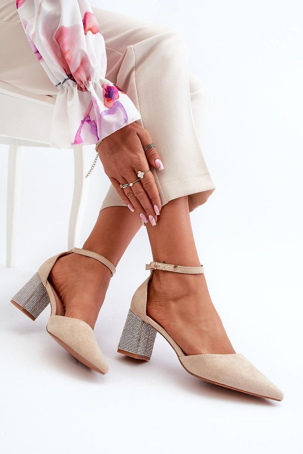 Escarpins talon large model 195732 Step in style