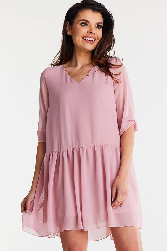 Robe de jour model 196616 awama
