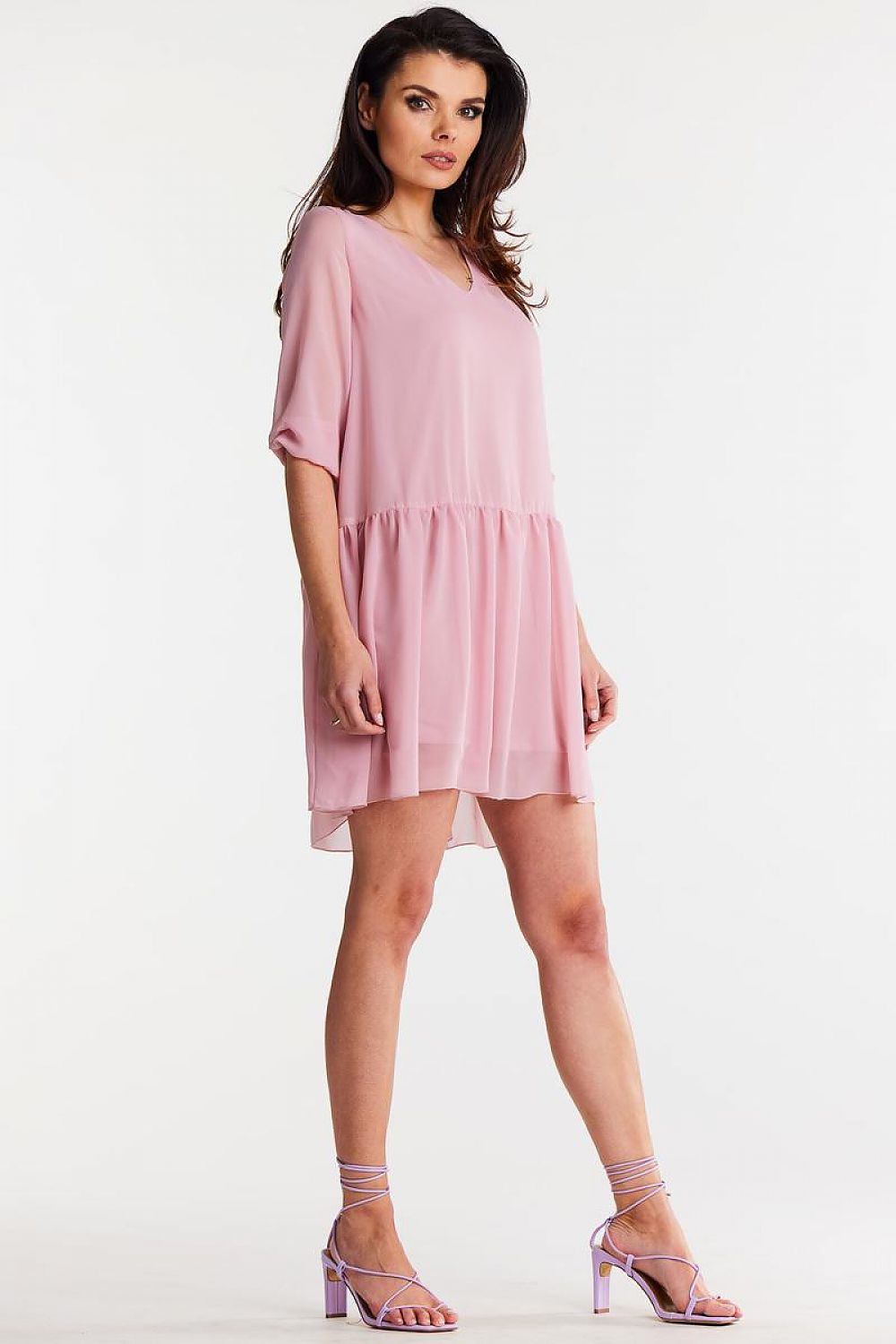 Robe de jour model 196616 awama