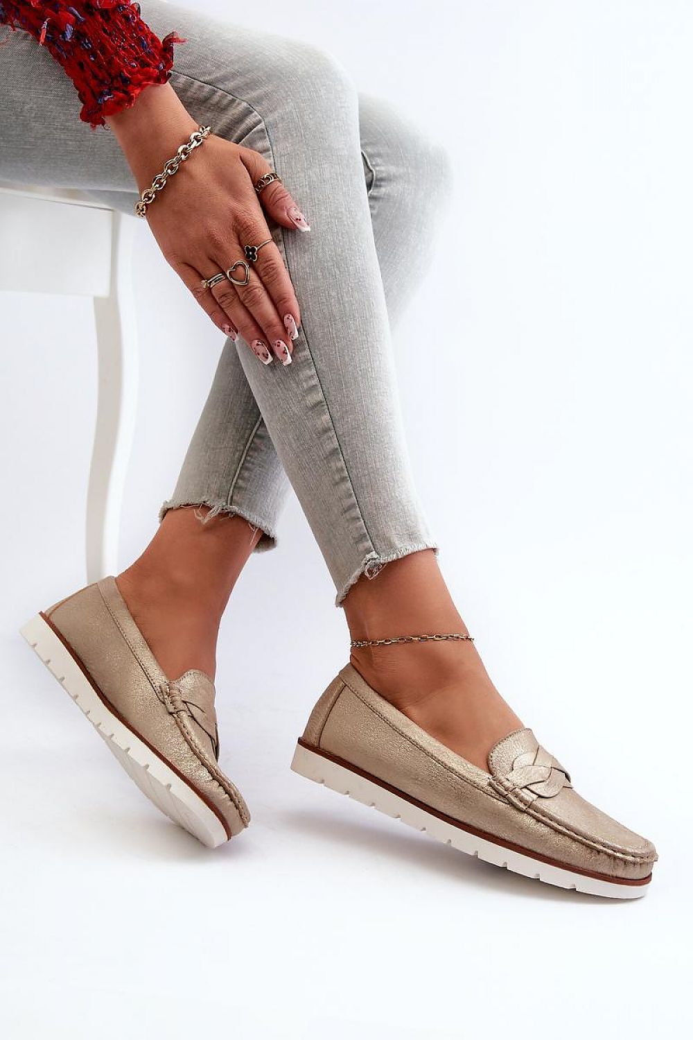 Moccasins model 197145 Step in style