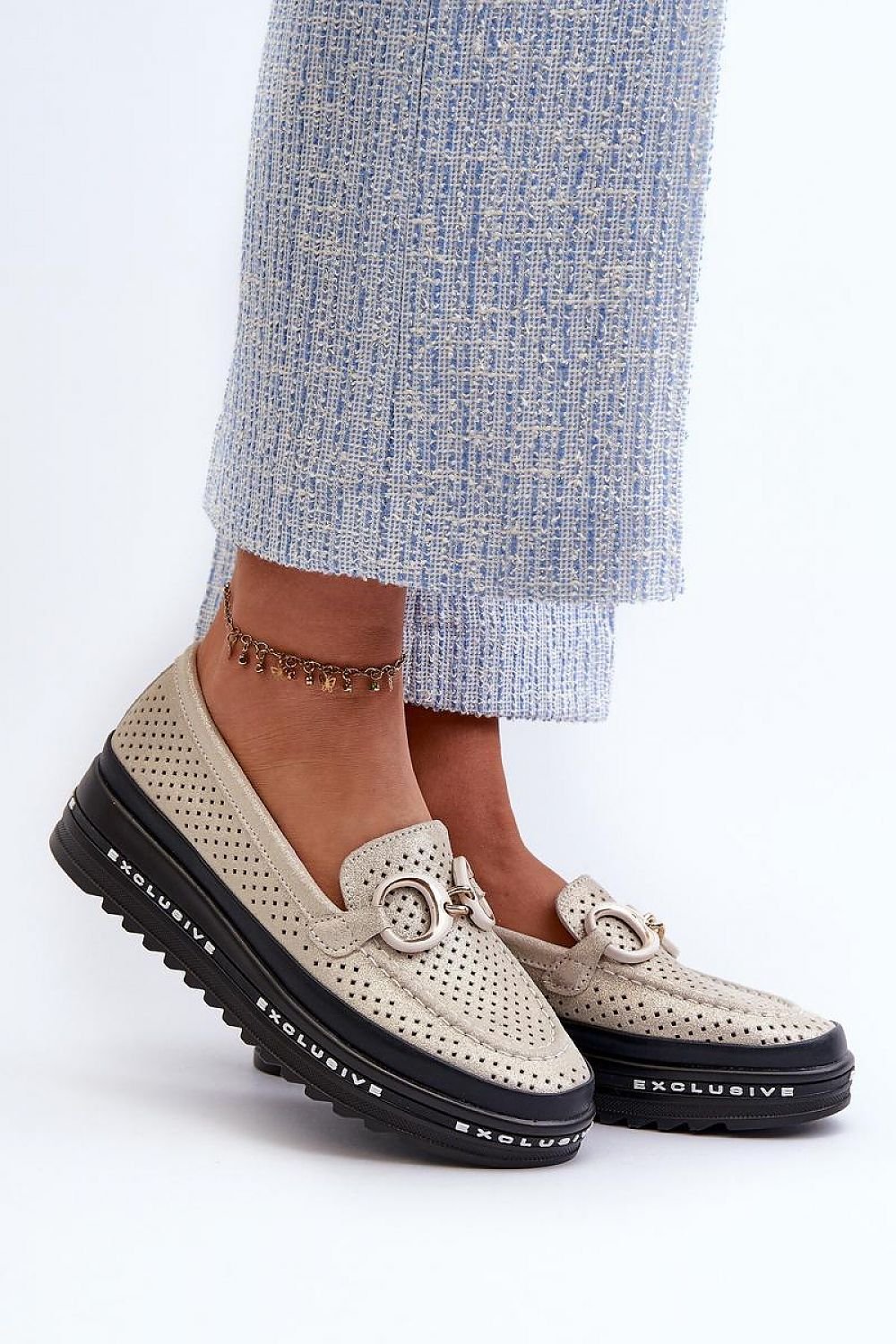 Moccasins model 197162 Step in style