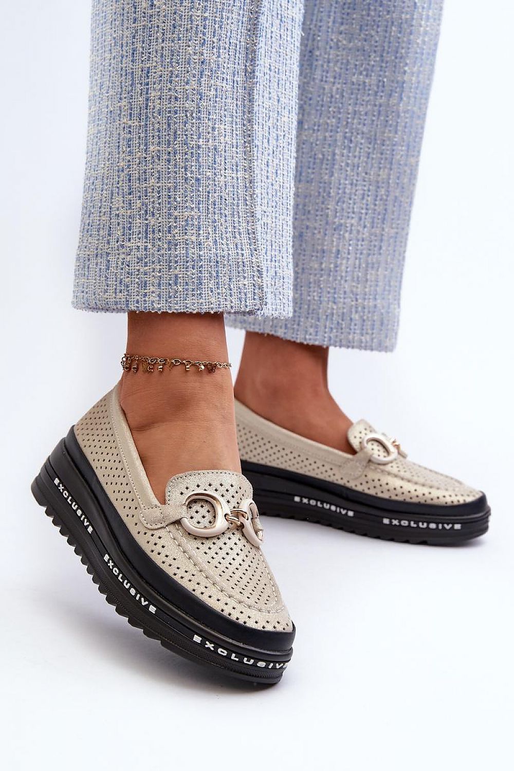 Moccasins model 197162 Step in style