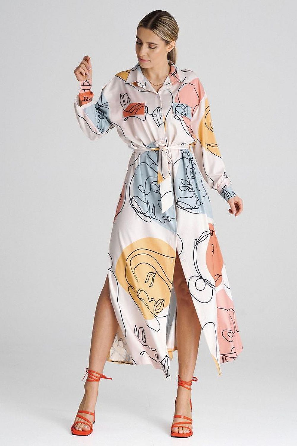 Robe de jour model 197191 Figl
