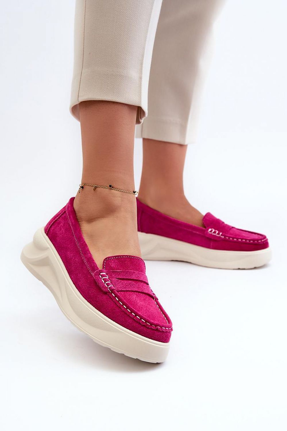 Moccasins model 197811 Step in style