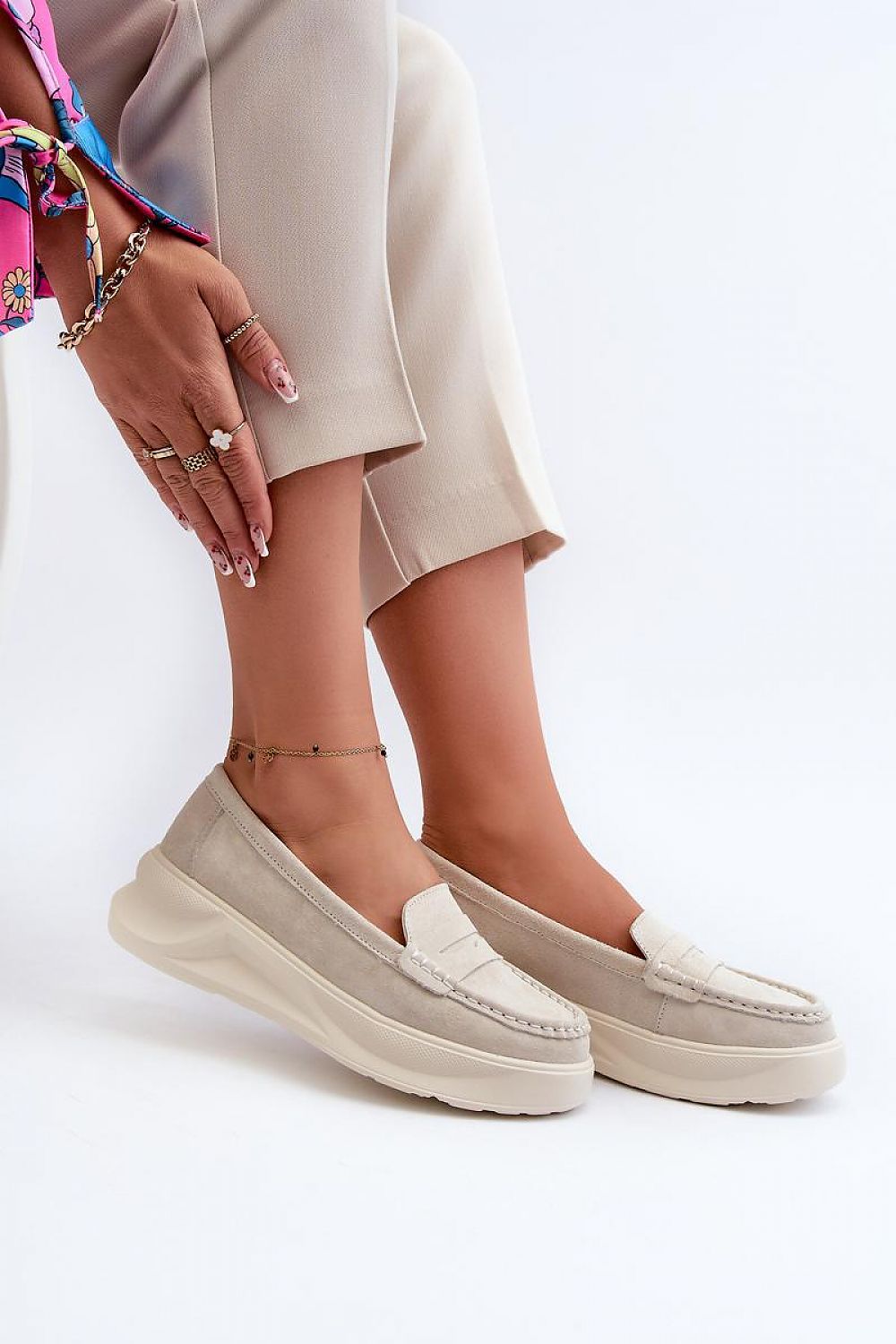 Moccasins model 197811 Step in style