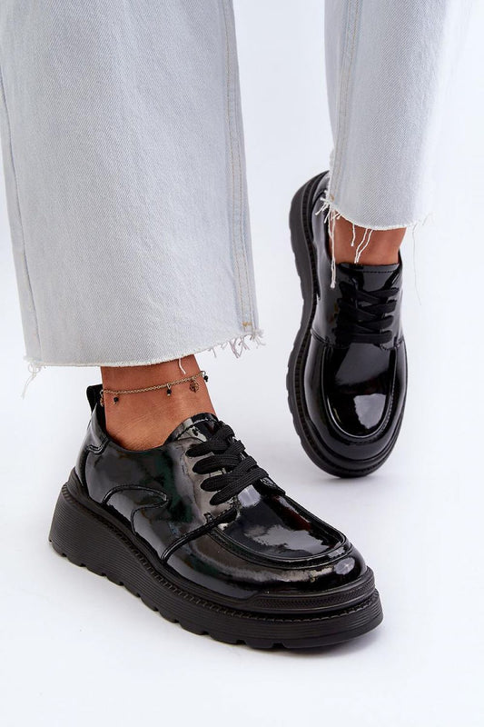 Low-top shoes with buskins model 198014 Step in style