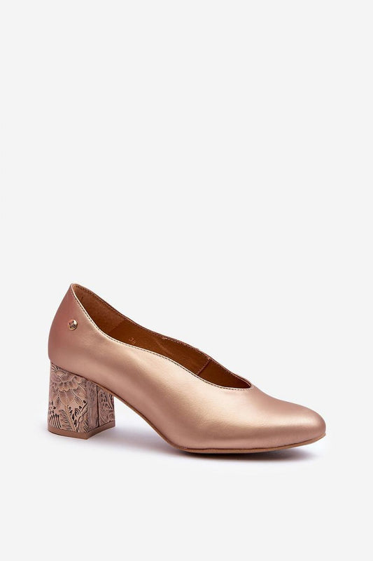 Escarpins talon large model 198121 Step in style