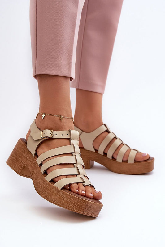 Heeled sandals model 198812 Step in style
