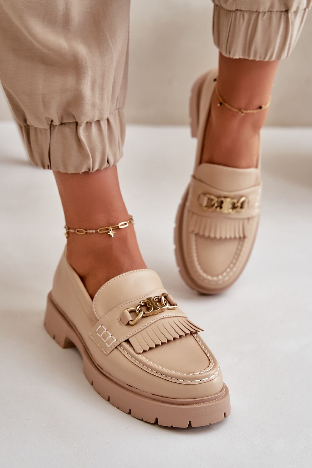 Moccasins model 199096 Step in style