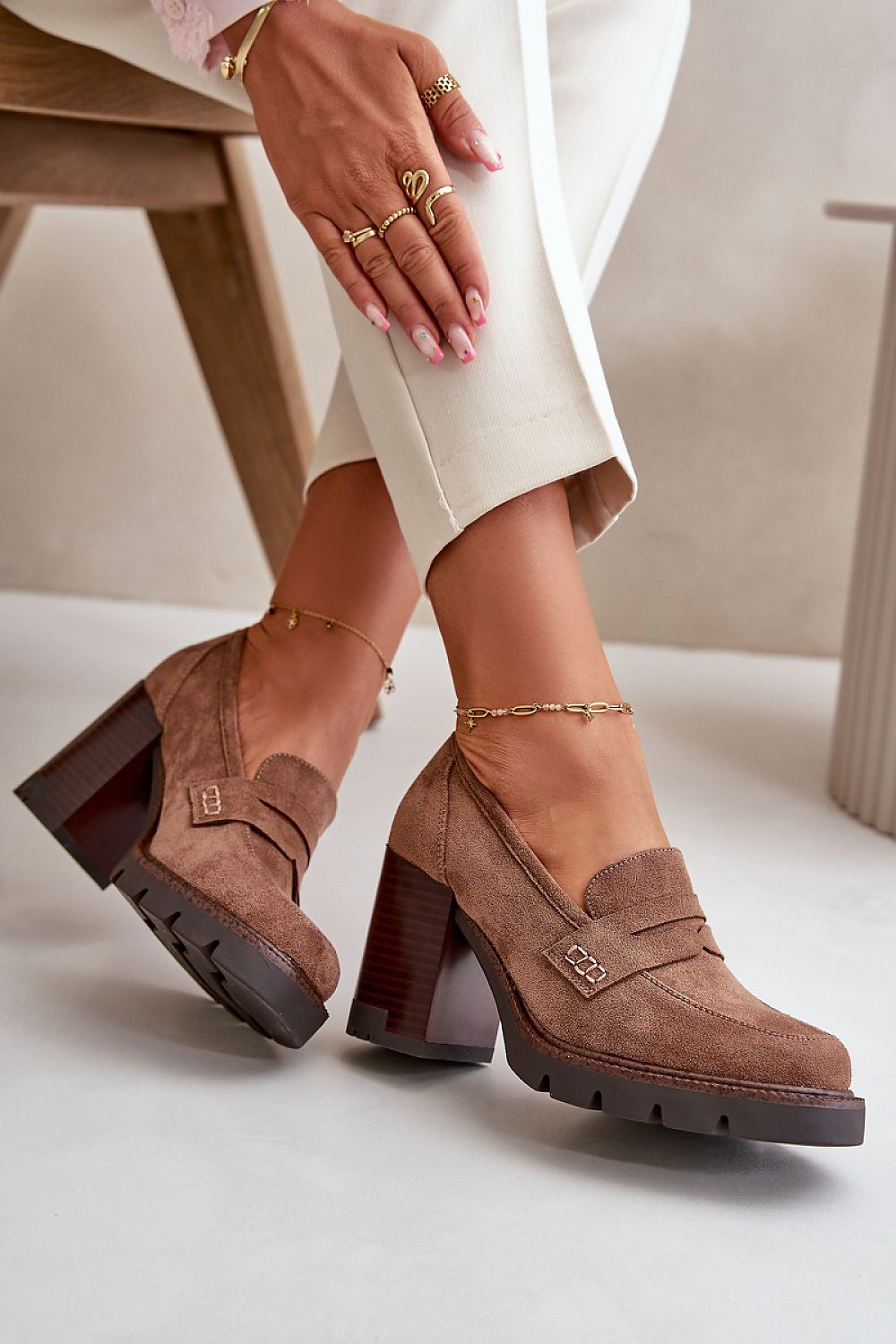 Chussures basses à talons model 199177 Step in style