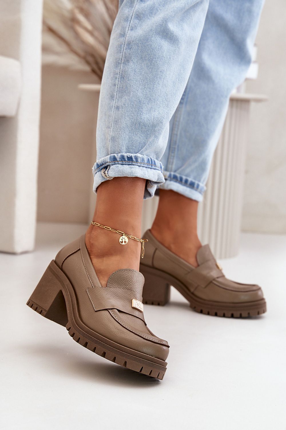 Chussures basses à talons model 199316 Step in style